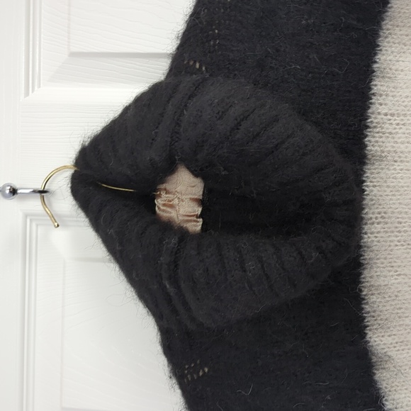 NWT Stockholm Atelier Fuzzy Wool Blend Long Sweater - Picture 5 of 7